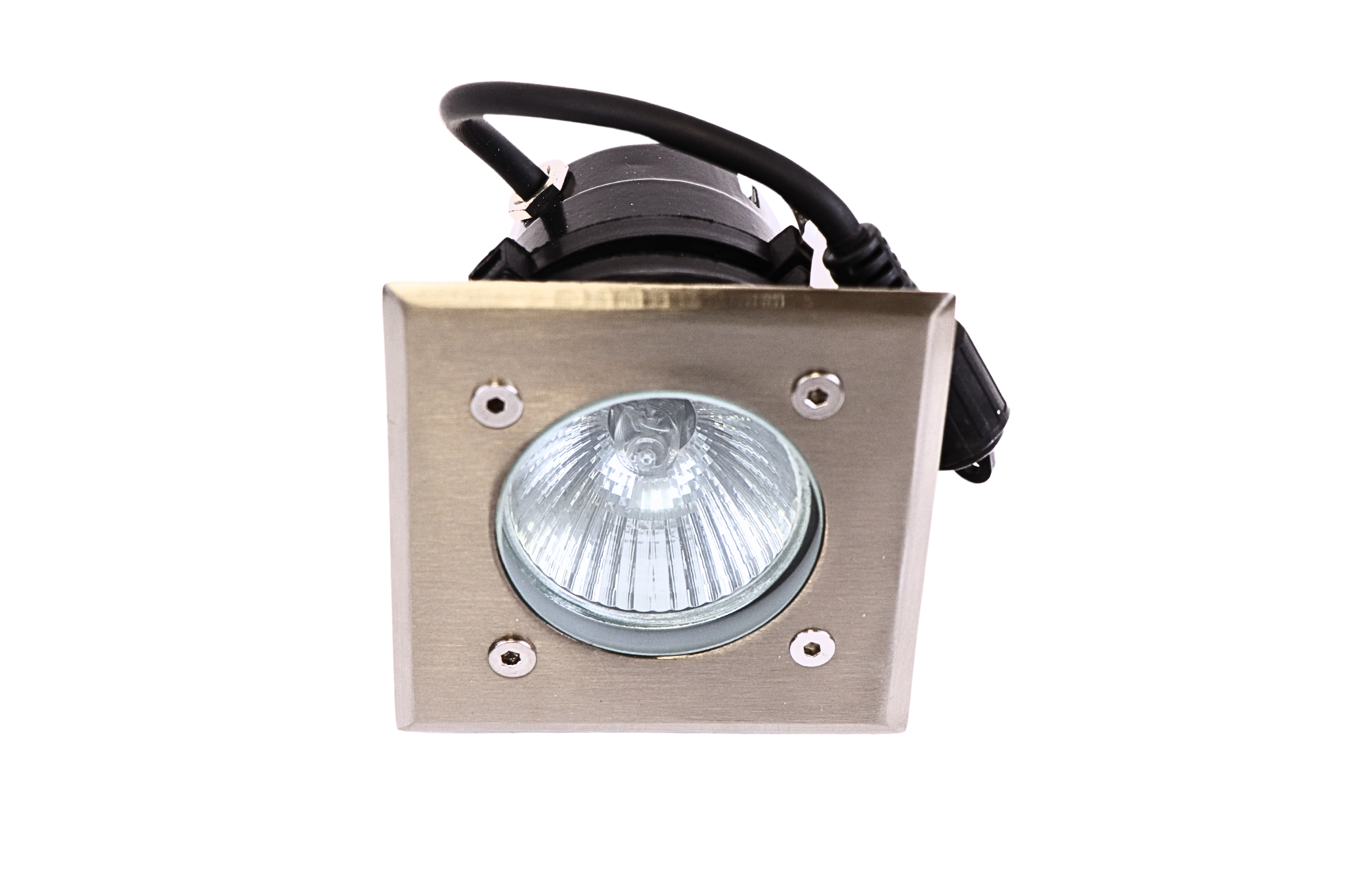 Easy Connect 65203 Edelstahl Einbaustrahler 10x10cm eckig kaltweiß IP67 Gartenbeleuchtung