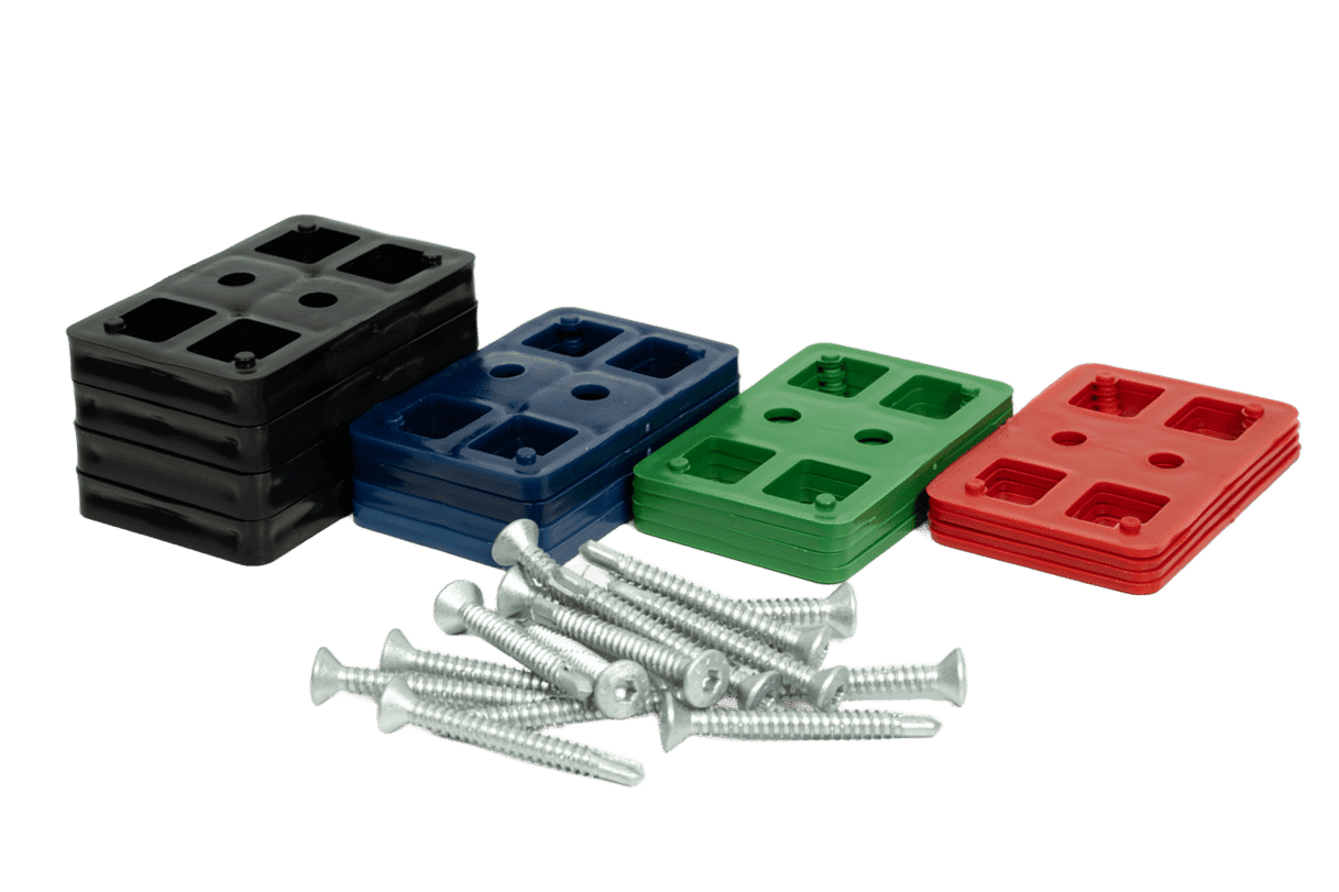 Set Schraubbefestigung Rinne