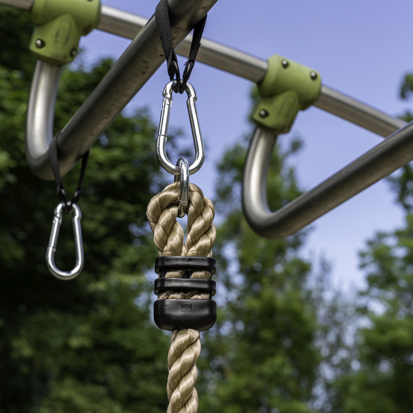 Kletterseil mit 4 Knoten Länge 200 cm, Ø 26 mm