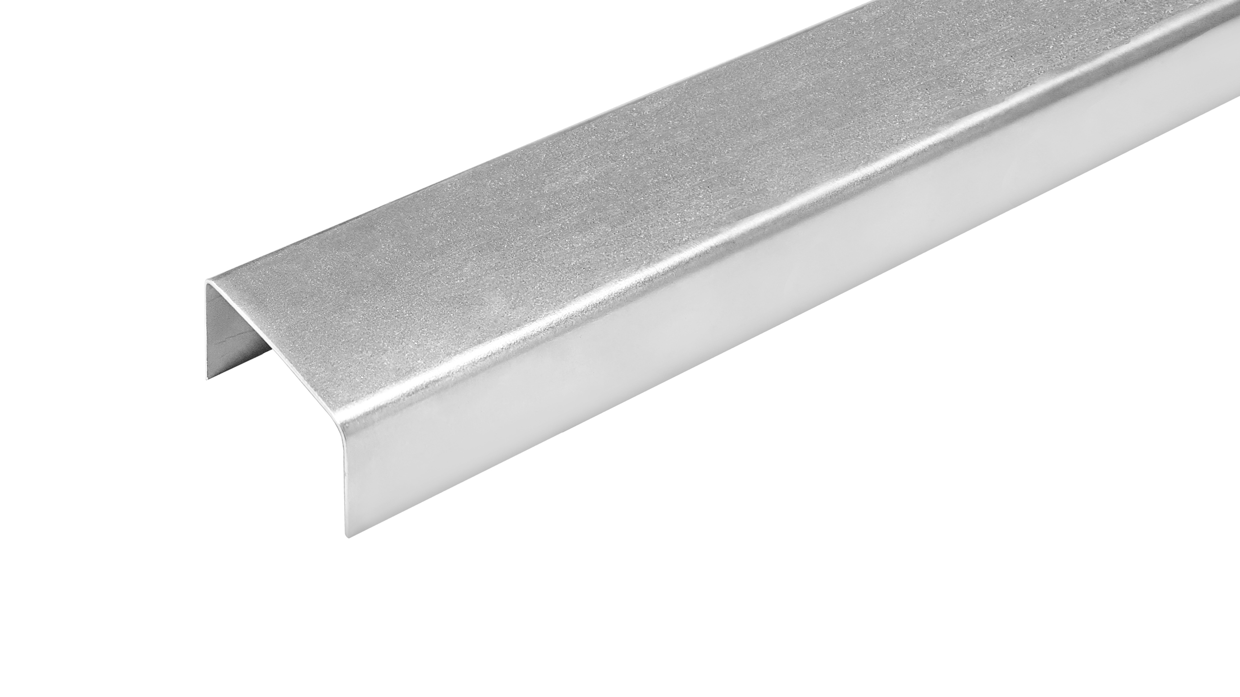 Abschlussleiste ALU 180 cm silber für WPC-Profilzaun