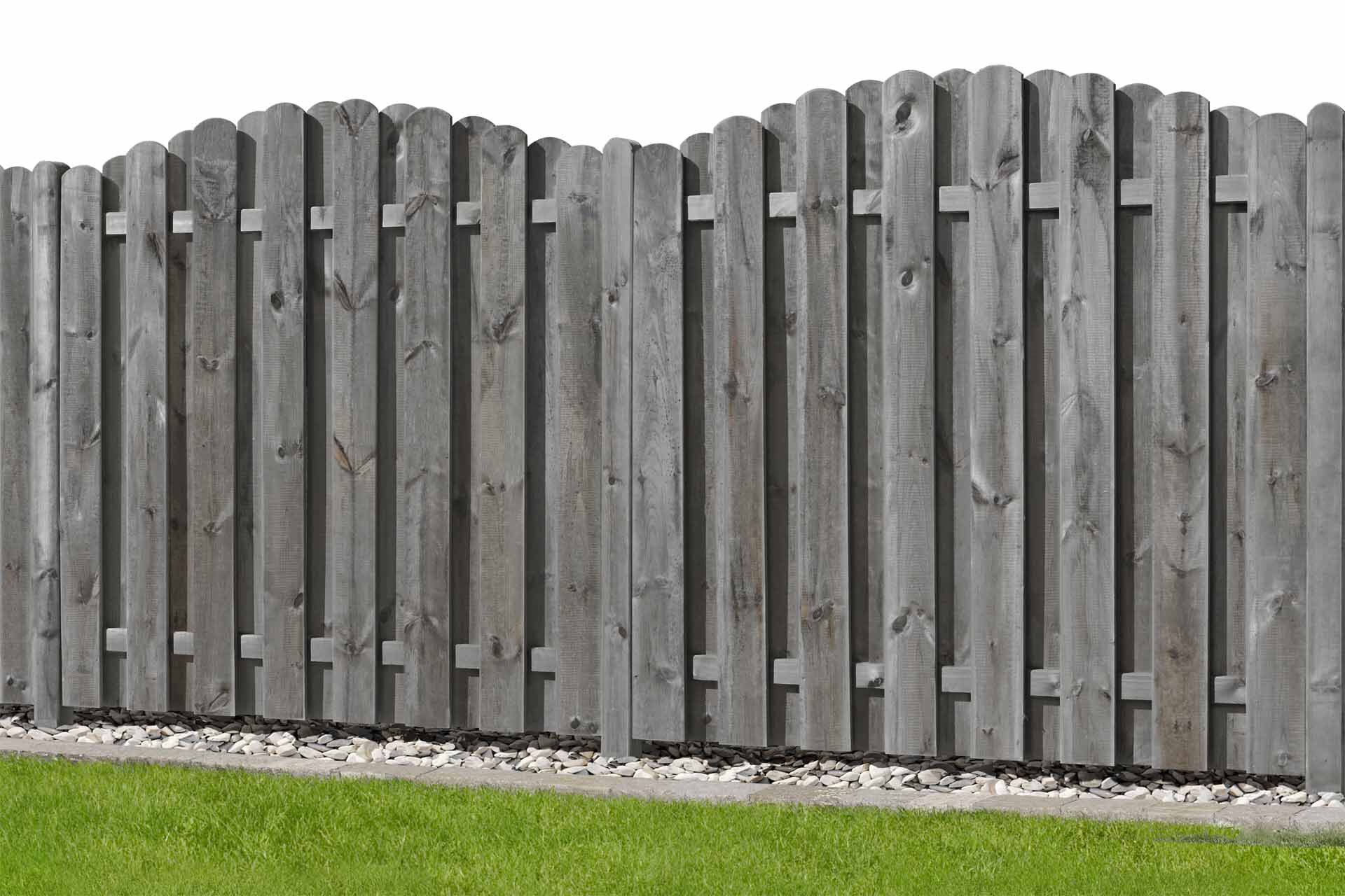 BOLEO-KDI-grau-180x180-160_jHKuMrnV73fFq Sichtschutz BOLEO Einzelbohle 16x145x1800 mm Kopf gerundet Kiefer KDI grau