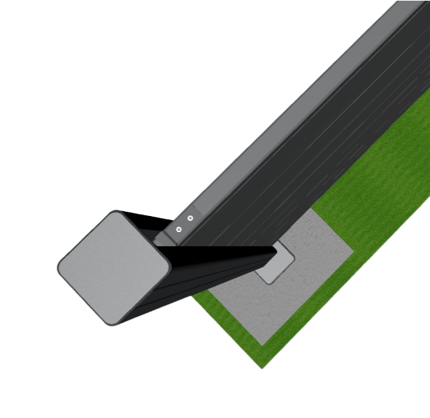icherungsclips-Set-fuer-EASY-FENCE-grau Sicherungsclips Set 45,6x23,1x6 mm grau für WPC-Steckzaun