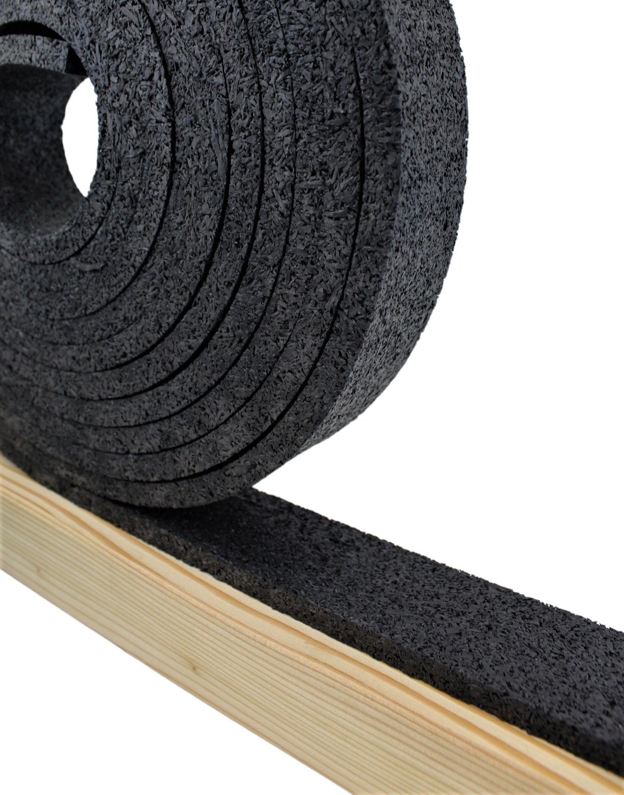 Padrolle 10x45x6000 mm Gummipad Pad Terrassenpad Gummigranulat Gummiunterlage Isopad