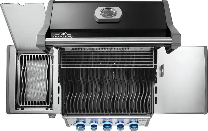 Napoleon Rogue PRO-S 425 Gasgrill schwarz mit Gussrosten & Drehspieß