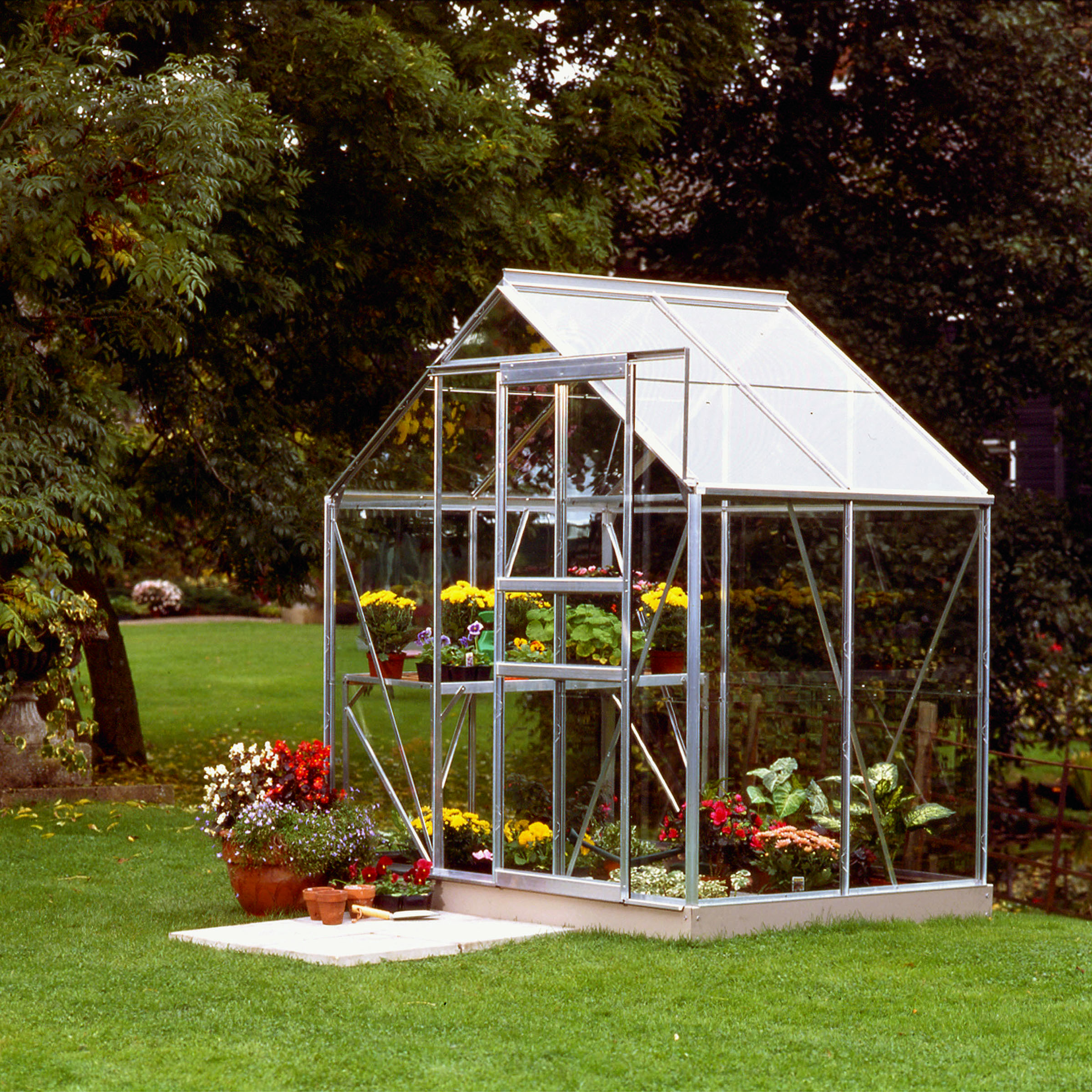 Gewächshaus Venus 2500 ESG 3mm, alu