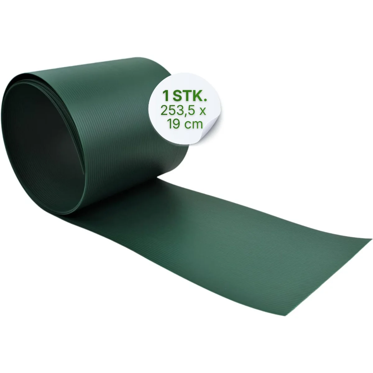 PREMIUM PP Sichtschutzstreifen für Doppelstabmatten 2535 x 190 x 1,35 mm Sichtschutz