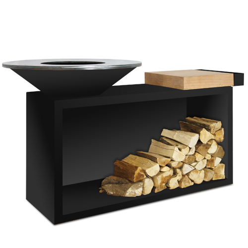 OFYR ISLAND BLACK 85 TEAKHOLZ