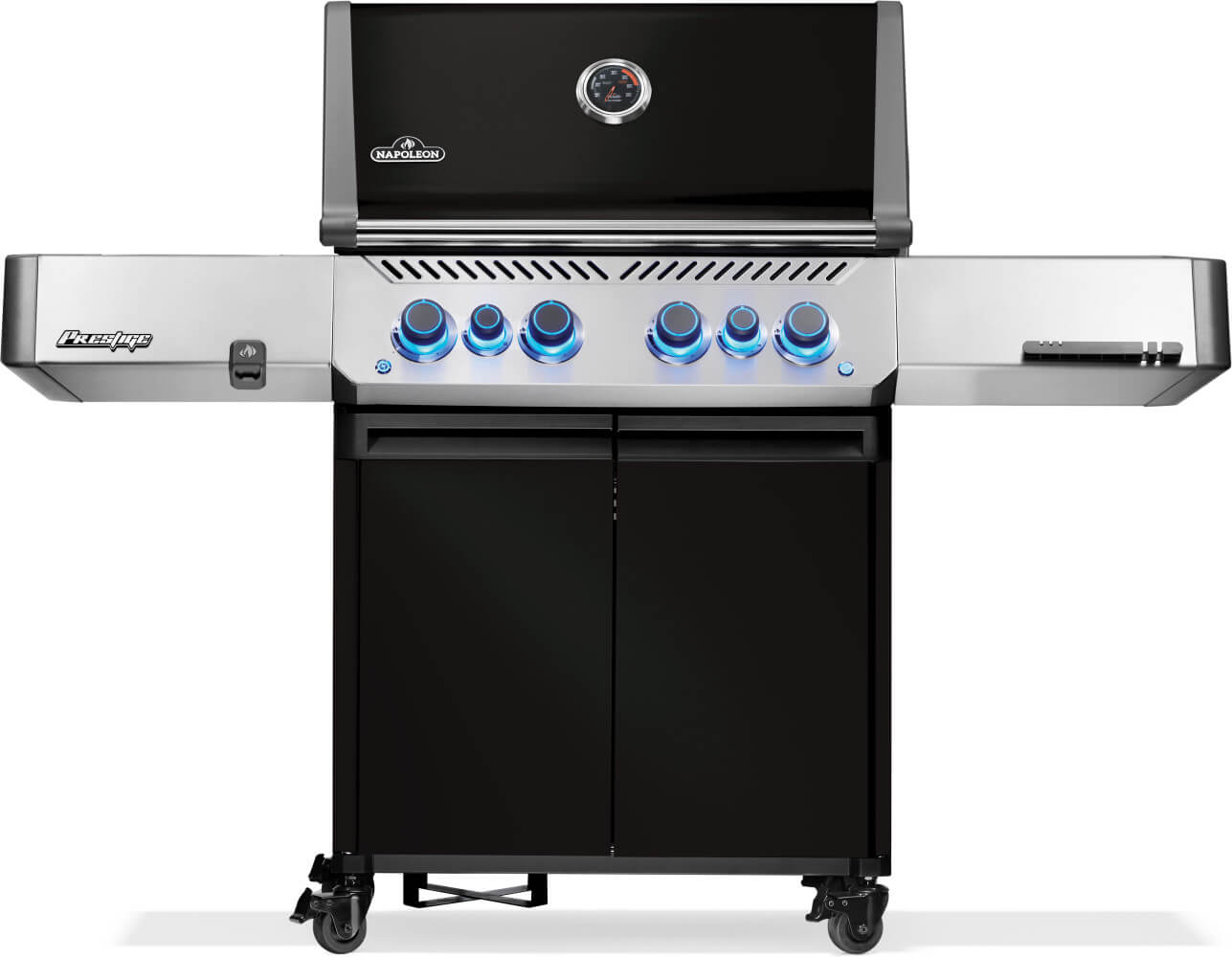Napoleon Propangasgrill Prestige® 500 RSIB schwarz mit Infrarot-Seiten- und Heckbrenner