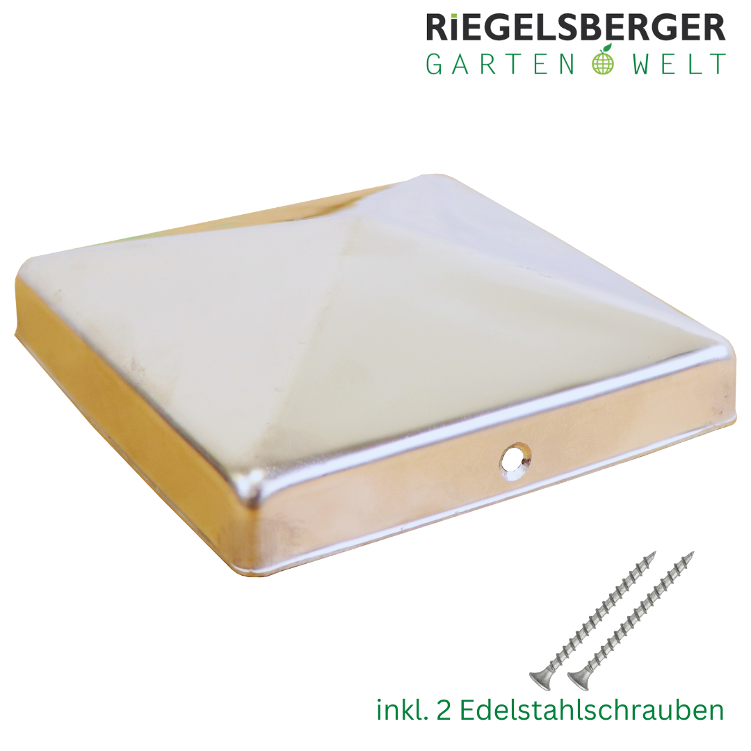 1BIdew3WFuWOdo Pfostenkappe Edelstahl Pyramide Zaunkappe Kappe für Pfosten V2A