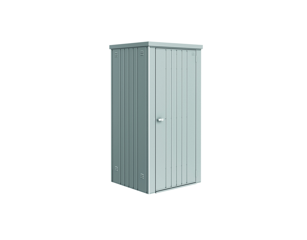Geräteschrank Gr. 90 silber-metallic Geräteschrank Gr. 90 silber-metallic