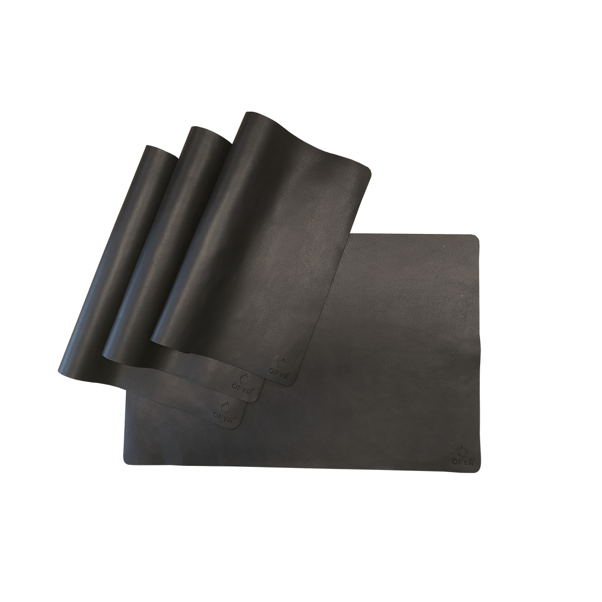 OFYR Tischsets Schwarz