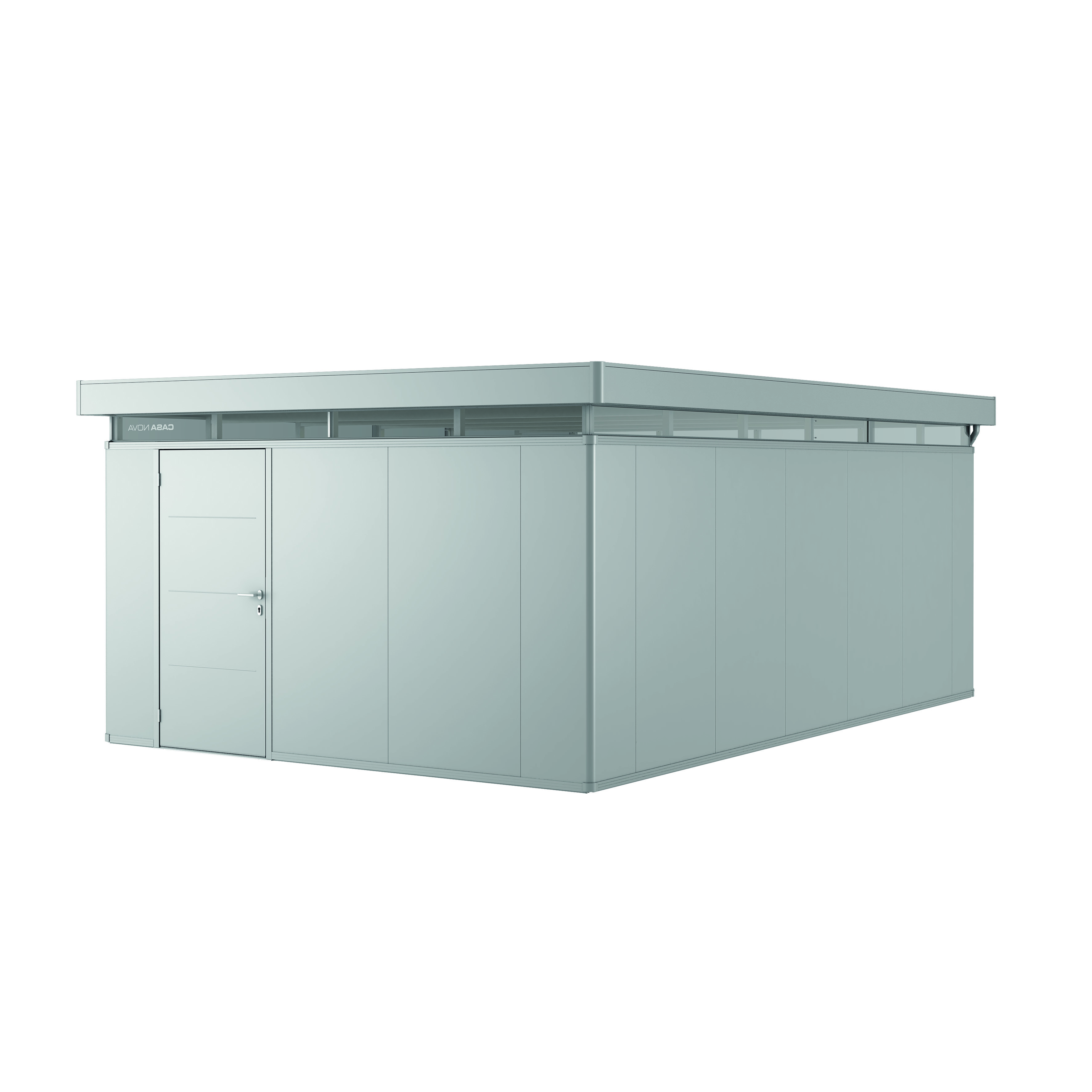 CasaNova 4x6, Türanschlag links (silber-metallic) CasaNova 4x6, Türanschlag links (silber-metallic)