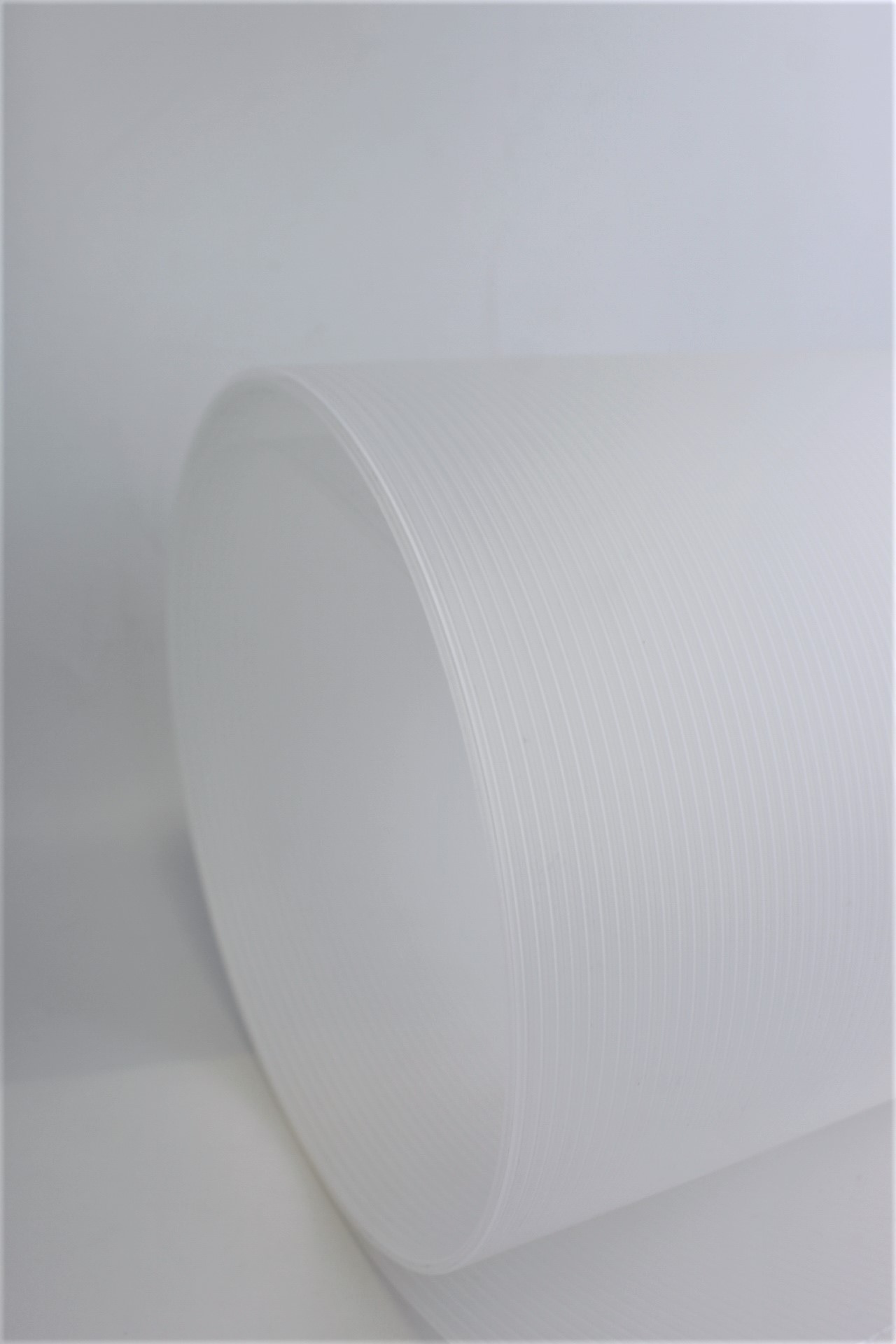 PP_Transparent_Struktur_ PREMIUM PP Sichtschutzstreifen für Doppelstabmatten 2535 x 190 x 1,35 mm Sichtschutz