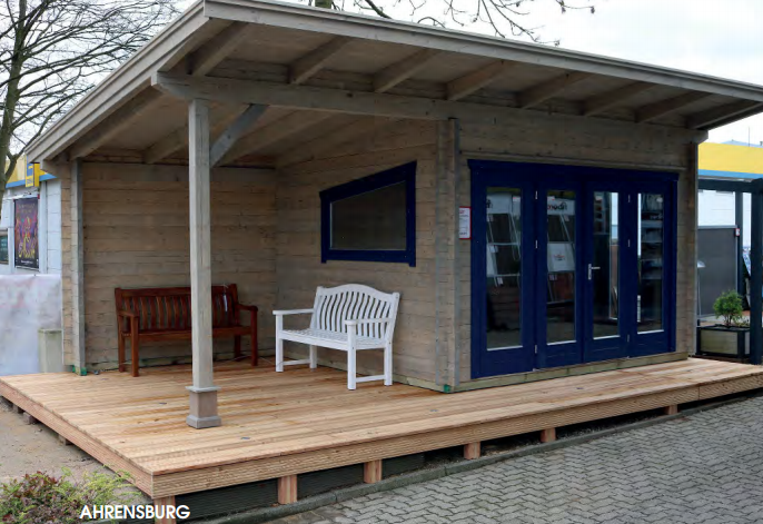 Ahrensburg1 Premium Gartenhaus Ahrensburg
