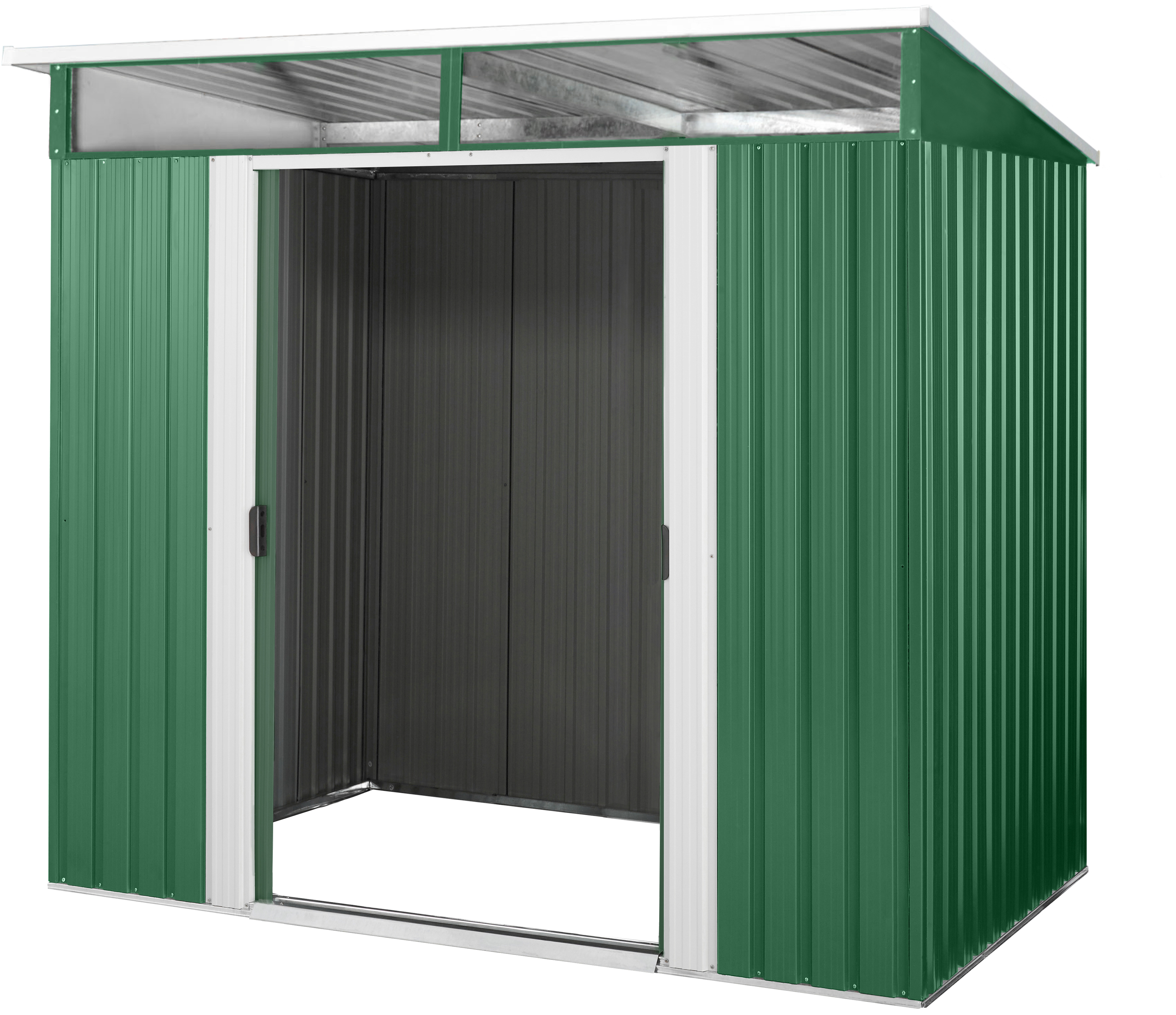 Gerätehaus Lübeck 86, tanne/weiß    