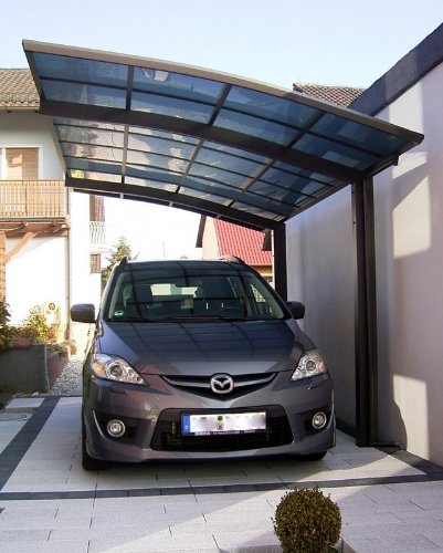 Ximax Carport Portoforte Typ 60 mattbraun 495 x 270 cm