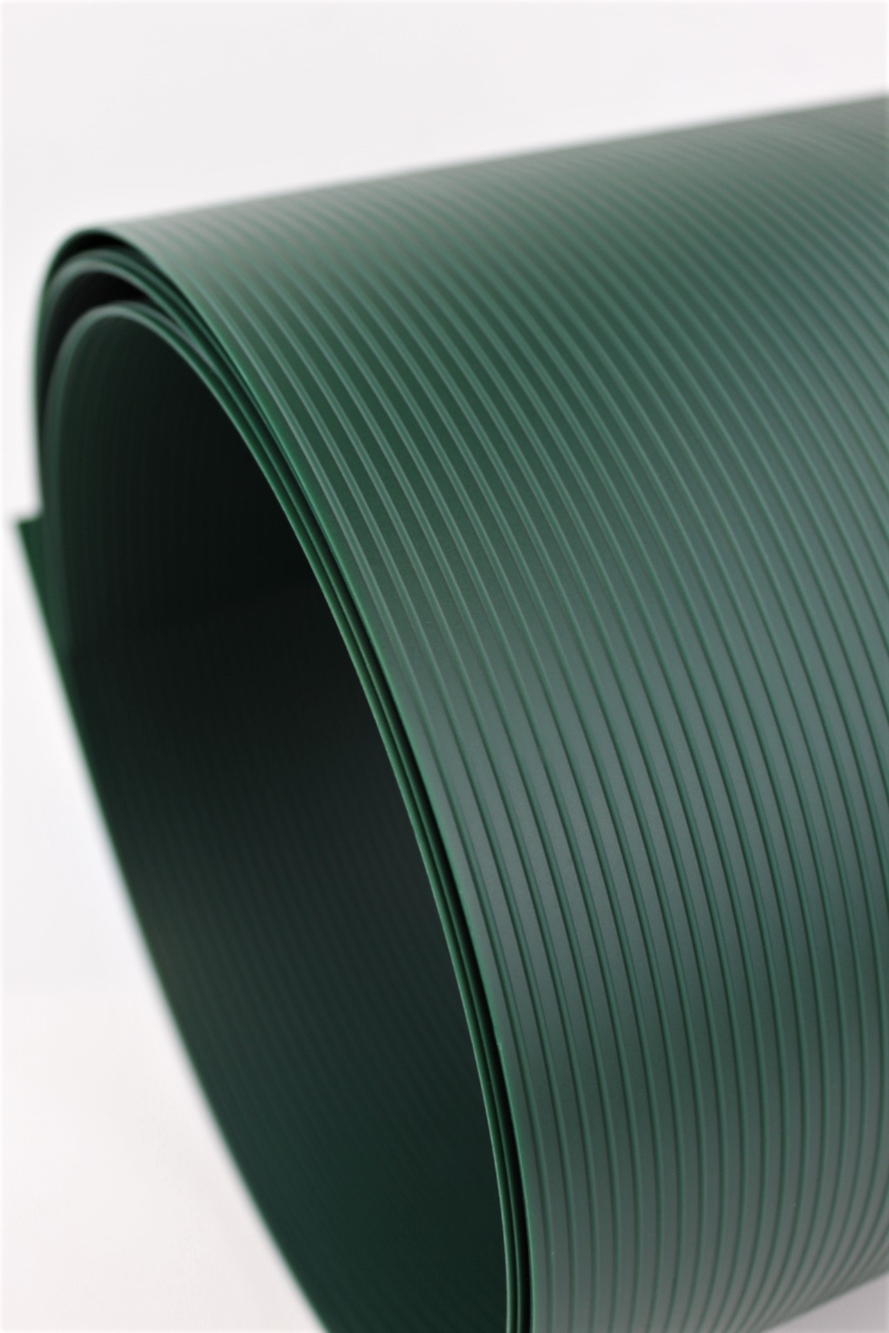 PP_Gruen_Struktur PREMIUM PP Sichtschutzstreifen für Doppelstabmatten 2535 x 190 x 1,35 mm Sichtschutz