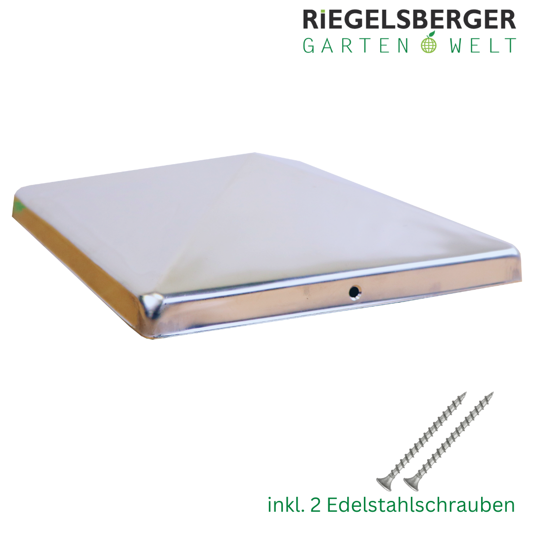 1NCgfBgaM0opGQ Pfostenkappe Edelstahl Pyramide Zaunkappe Kappe für Pfosten V2A