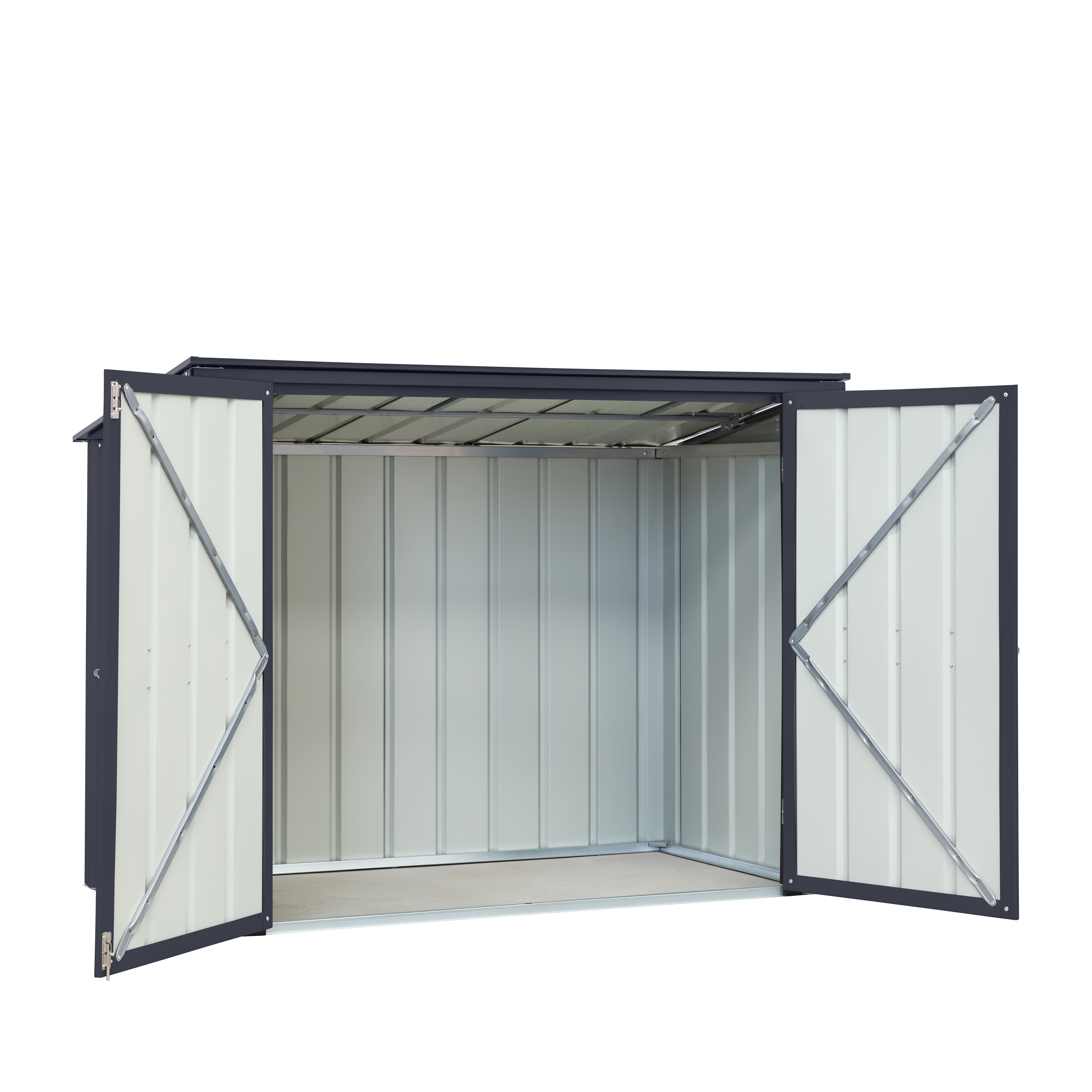 MGH_TonnenDepot_Easy_53_anthrazit_40003253_FS_05 Mülltonnenbox Tonnen-Depot „Easy“ 5x3 - 2bins