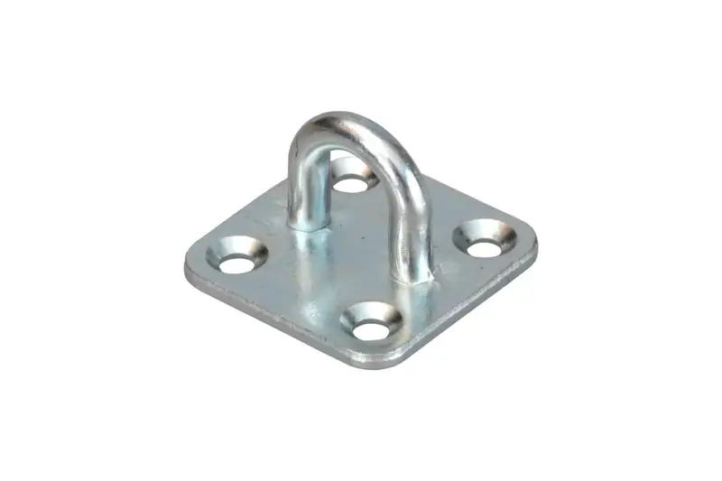 Krampen auf Platte für Überfallen Stahl (verzinkt (1 Stück) - 686 9 5 75)