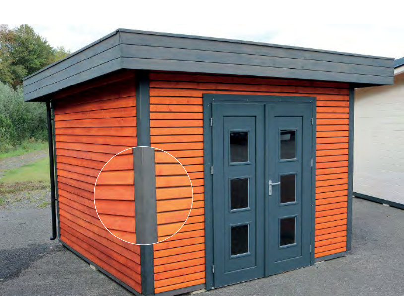 Cara-Oranje-3030-F Premium Gartenhaus Cara Oranje 3030 F