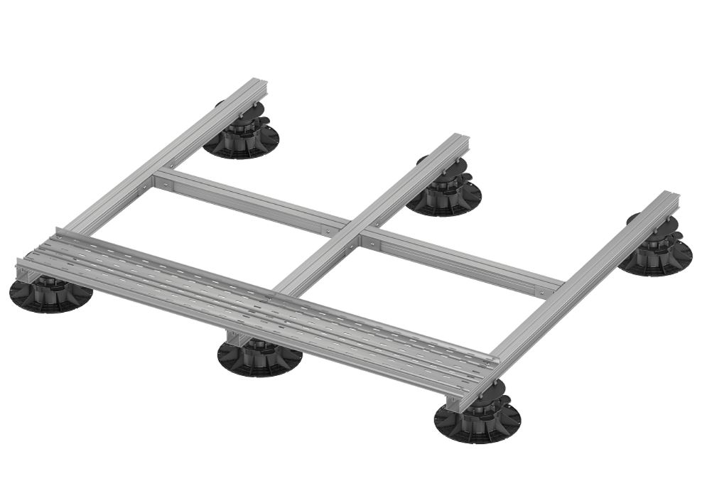 Unterrinne Base für Rinne PROSIDE 200 x 20 x 1950 mm