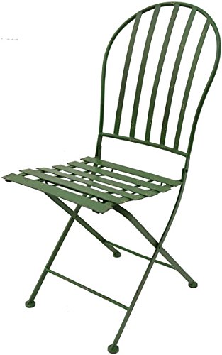 Klappstuhl antikgrün H88xB40xT44 cm