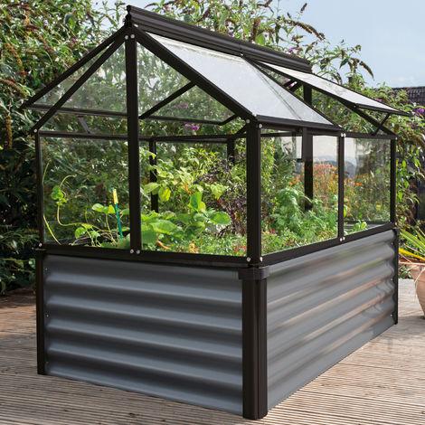 40003843-1 Frühbeet Gaia Jumbo ESG, schwarz