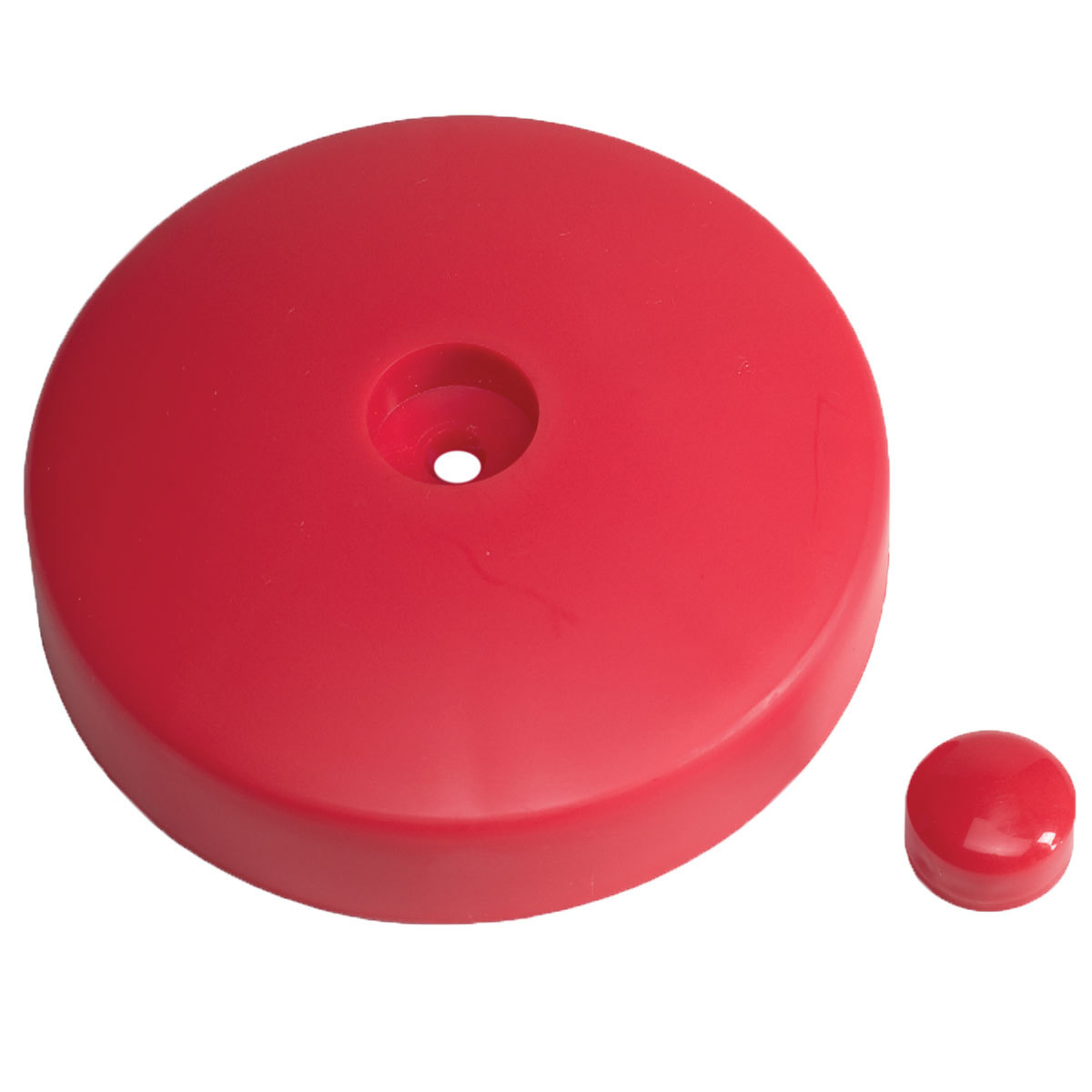 Pfostenkappe ROT Kappe für Pfosten Abdeckkappe aus Kunststoff
