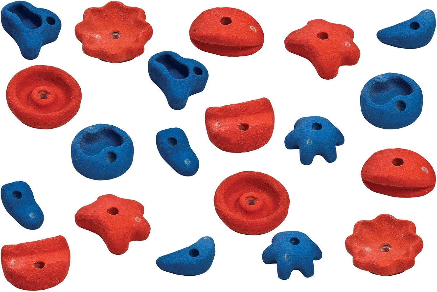 b4iE1jt3zpGxdZ3 Kletterwand Indoor mit bunten Klettersteinen und Montagematerial für Kinder und Erwachsene