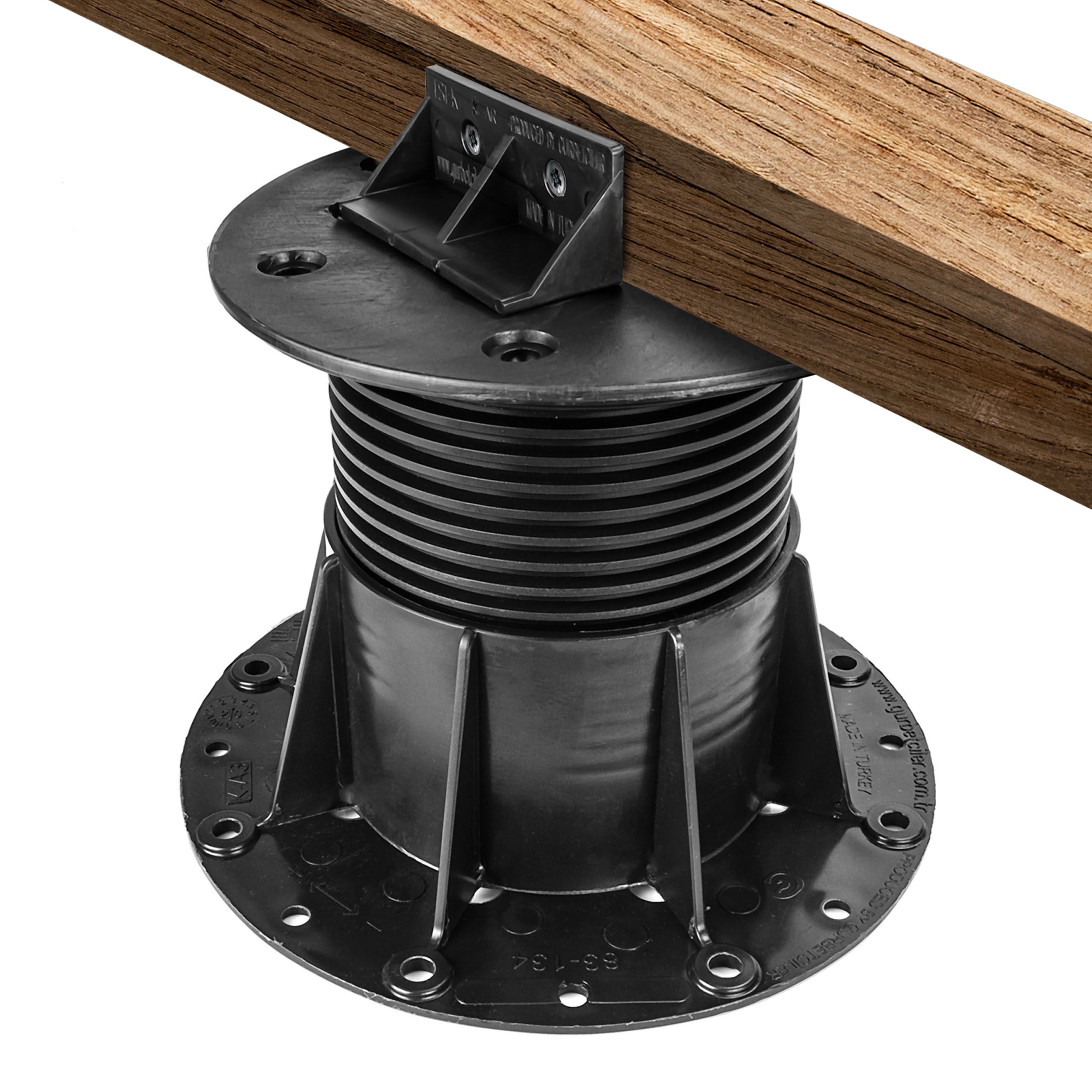 Balkenlager BASIC für Holz WPC Aluminium höhenverstellbar