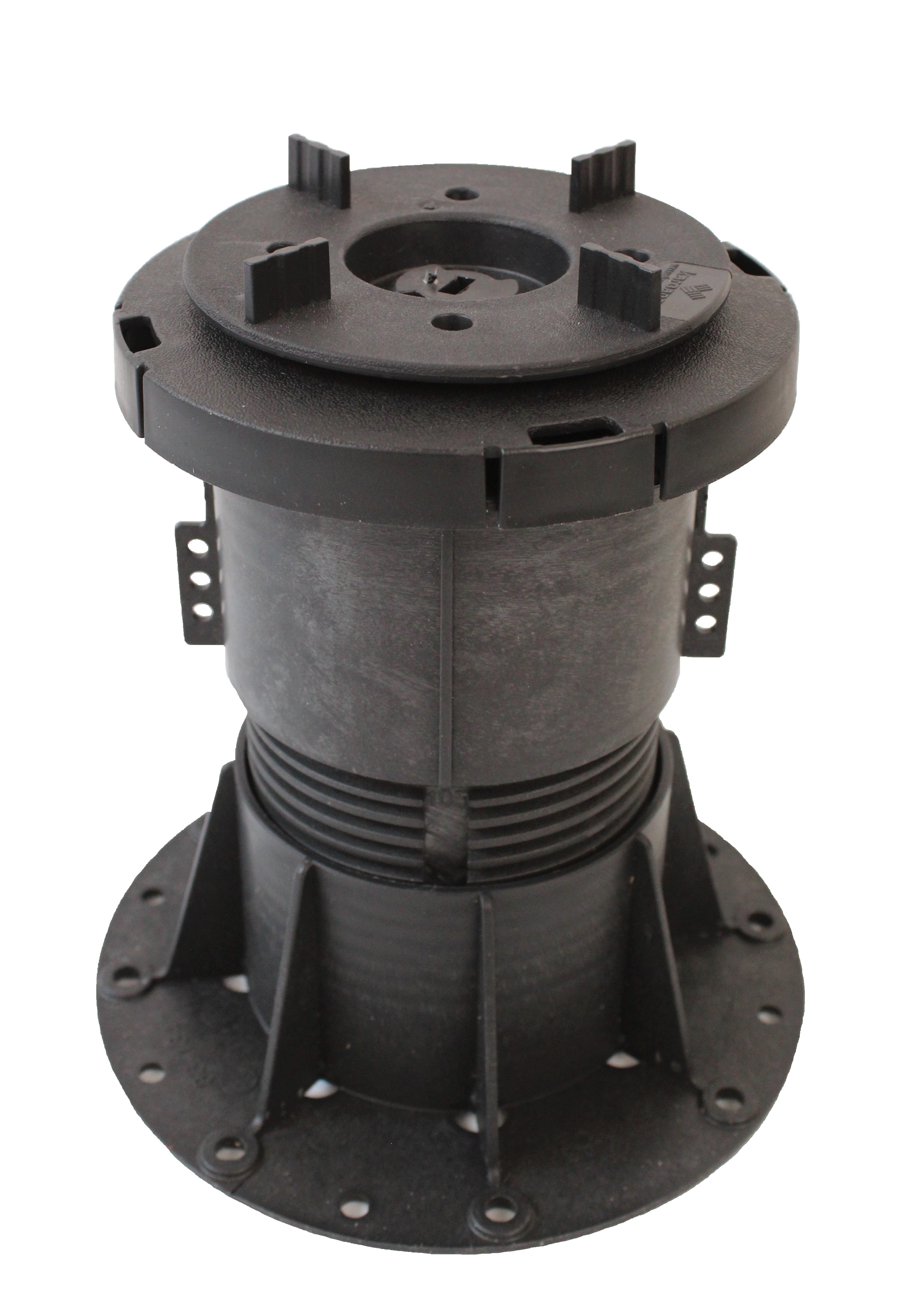 11Bild 1 Karton Plattenlager Basic mit Gefälleausgleich bis zu 7% für Terrassen-Platten Terrassenlager