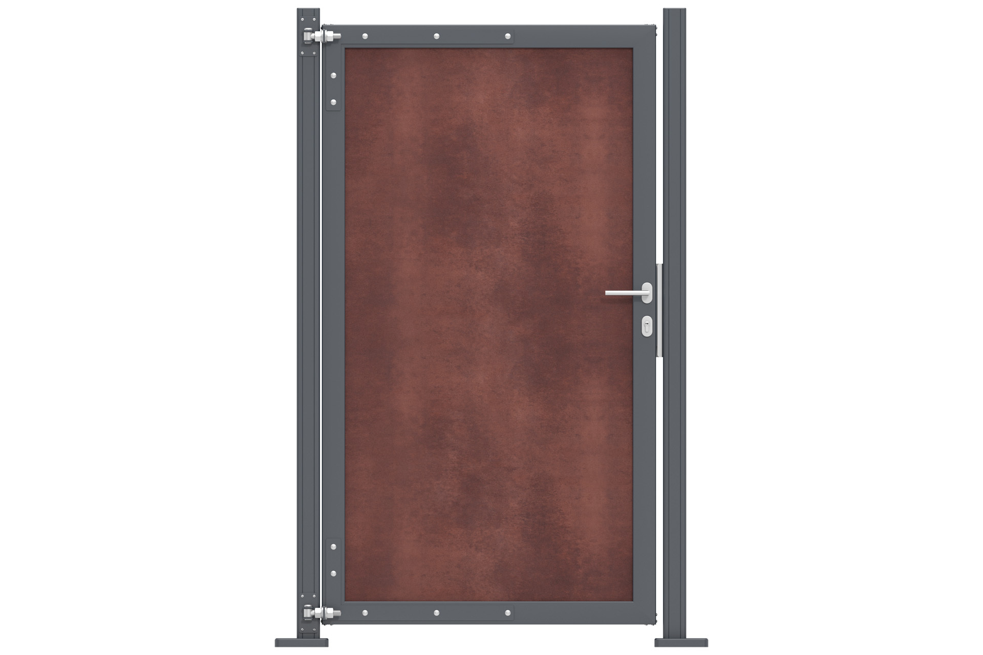 Torrahmen-1 Sichtschutz EASY-BOARDS Türrahmen 100x180 cm anthrazit