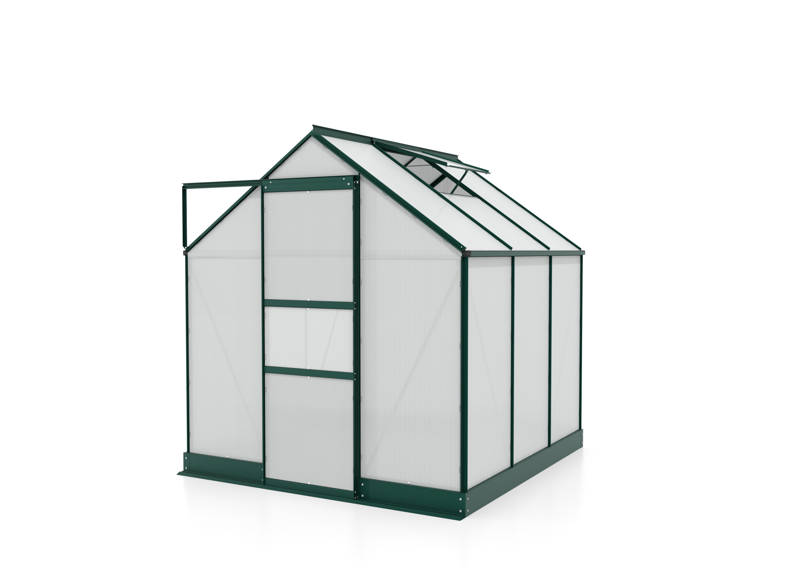Gewächshaus Apollo 3800 HKP4mm, smaragd