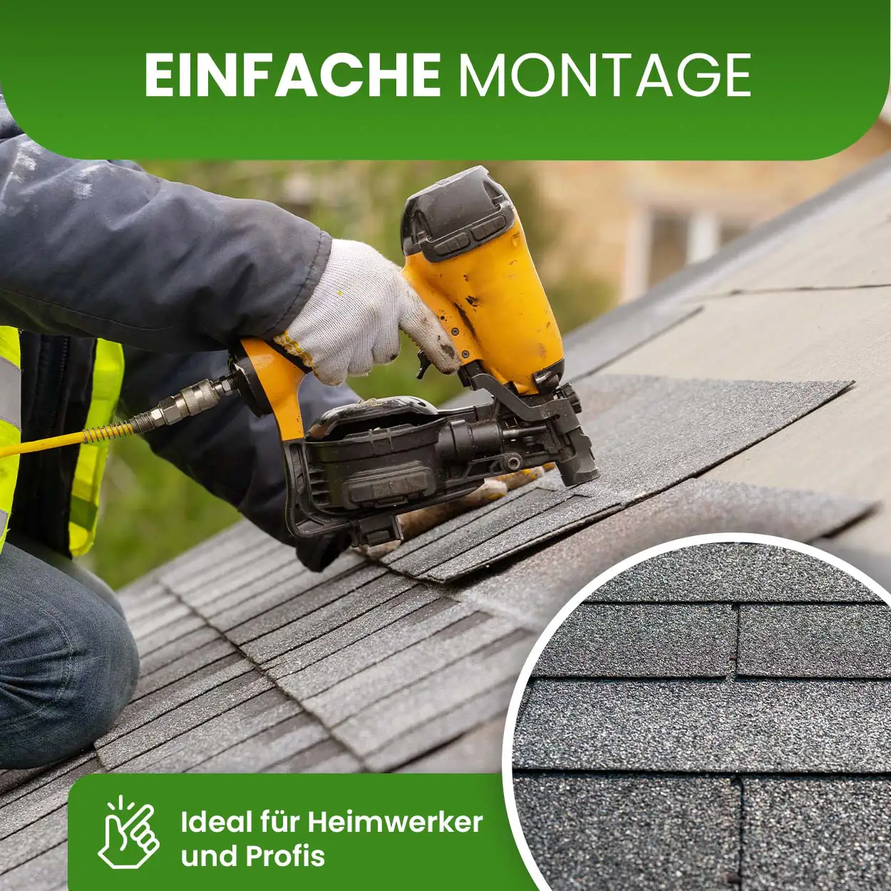 Bitumenschindeln 1 m²