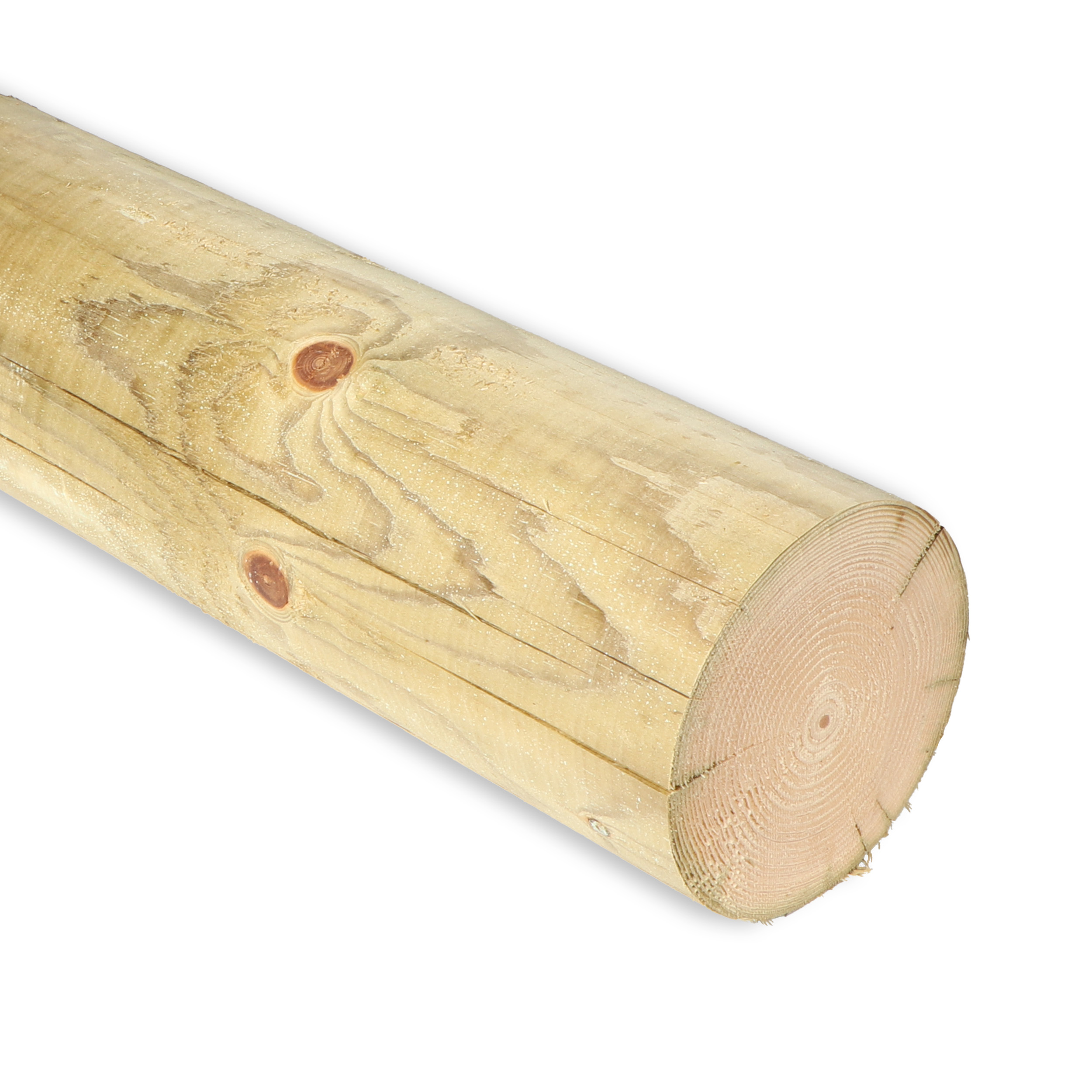 Palisade Ø 14 cm Kiefer imprägniert Rundholz Pfosten