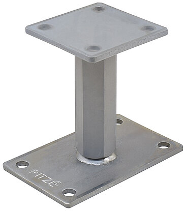 10920-1000 Pitzl Pfostenträger 142 - 207 mm unsichtbare Verschraubung für Carport, Zäune mit CE-Kennzeichnung
