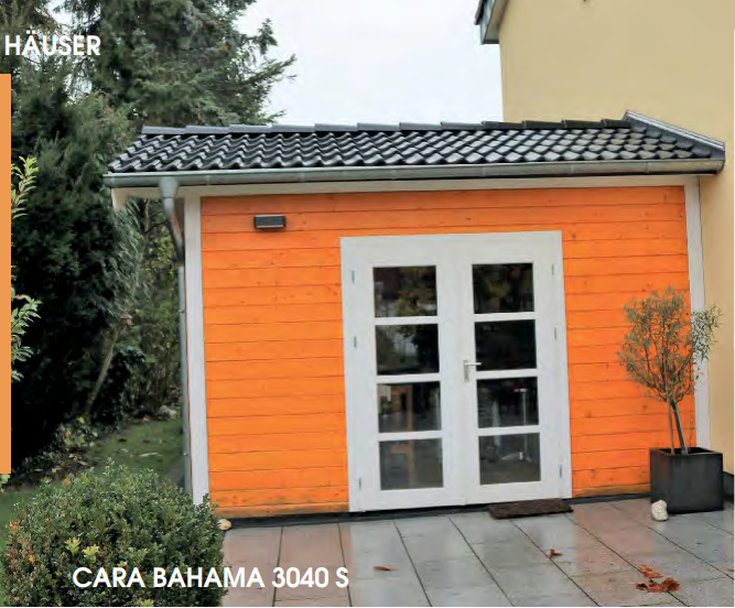 Cara-Bahama-3040-S Premium Gartenhaus Cara Bahama 3040 S