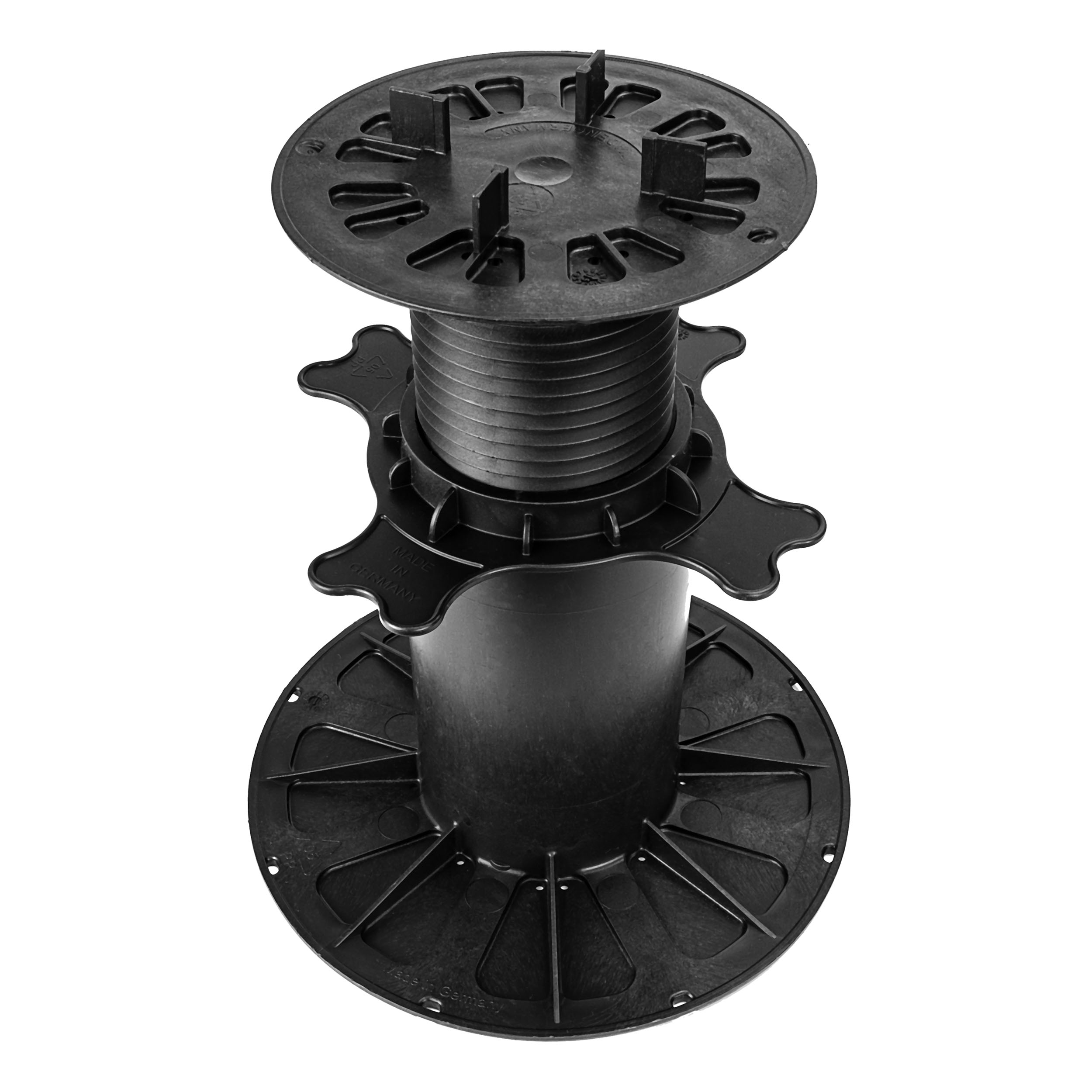 1_Starter_170-270-cleankxZaX2uUy2psq 1 Karton Plattenlager Premium für Stein Beton Keramikplatten Terrassenlager Stelzlager Stellfuß