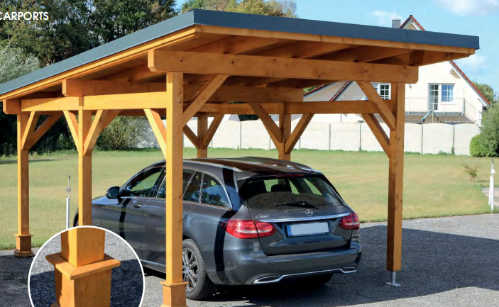 Strato-4530-P Premium Carport Strato 4530 P