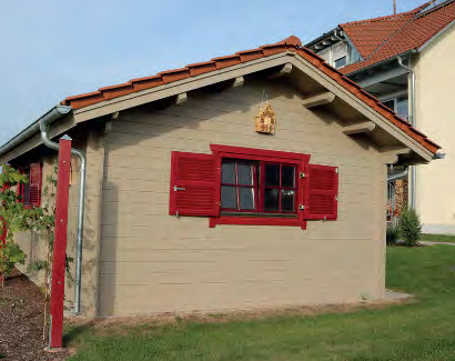 Indiana-3 Premium Gartenhaus Indiana