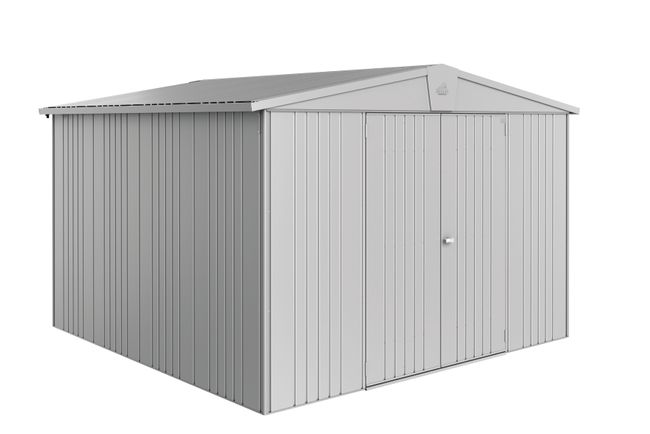 Biohort Gerätehaus Europa Gr. 7 silber-metallic