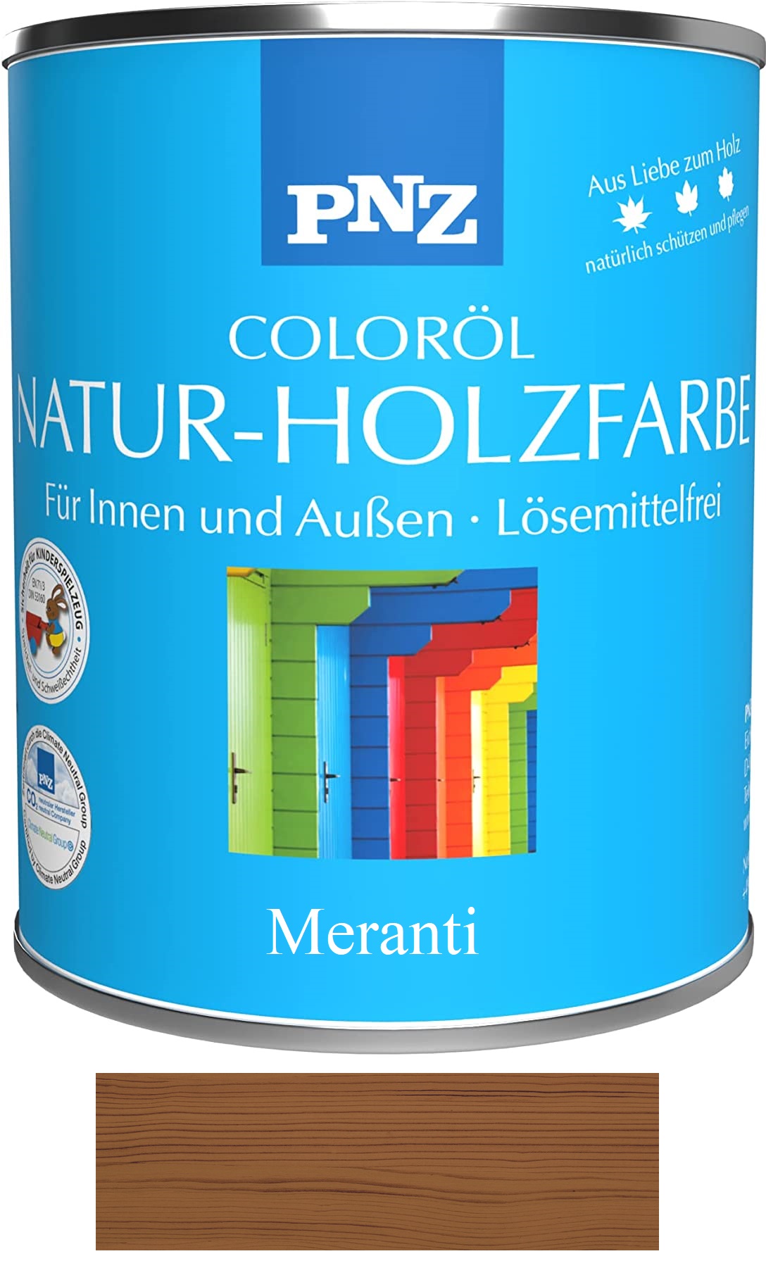 Meranti6Oqa9CB74Depd PNZ Natur-Holzfarbe Coloröl, Gebinde: 2.5L, Farbe: Meranti