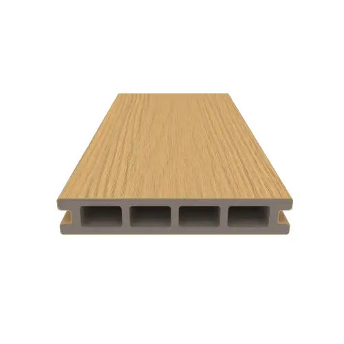 WPC Terrassendiele 25x140 mm ummantelt Red Cedar 130 cm