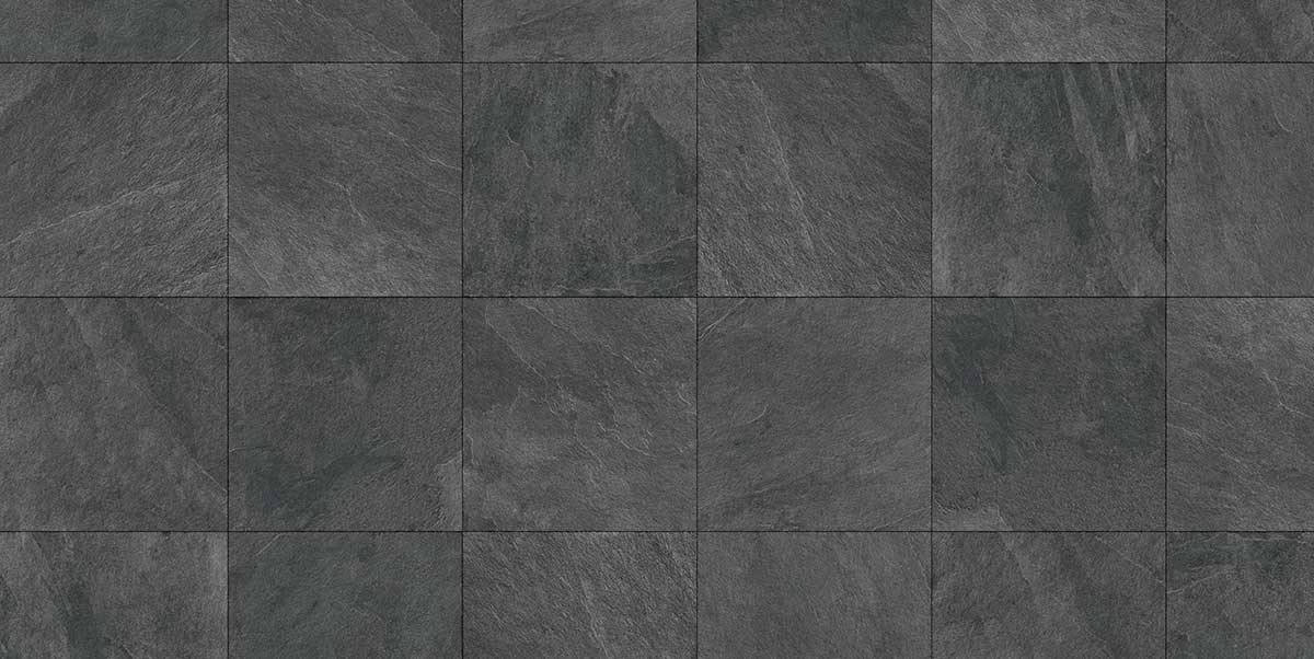 MUSEO_ARDESIA_NERA_60x60-1 KERAMIKPLATTE MUSEO ARDESIA NERA 60x60x2CM FEINSTEIN MODERN 0,72m², 2 Stk. (LAGERARTIKEL)