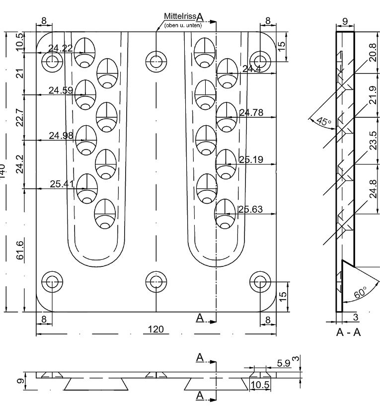 3v6QowgYFYO4kB Pitzl Doppel Verbinder HVP 120x140x12 mm für Holz-Holzanschluss inkl. Abhubsicherung 88214.2000