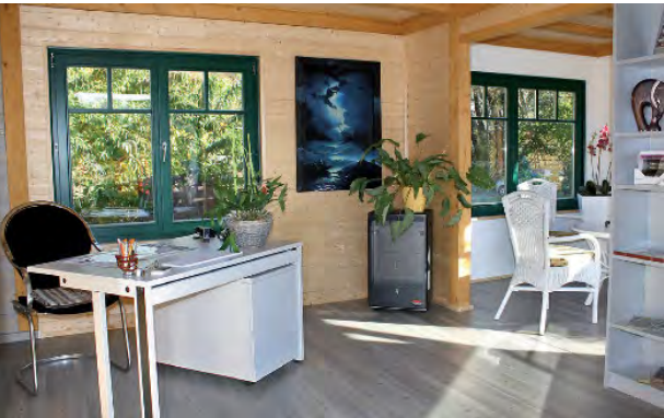 Cara-Riva-3450-F-240-AN_3 Premium Gartenhaus Cara Riva 3450 F + 240 AN Ferienhaus