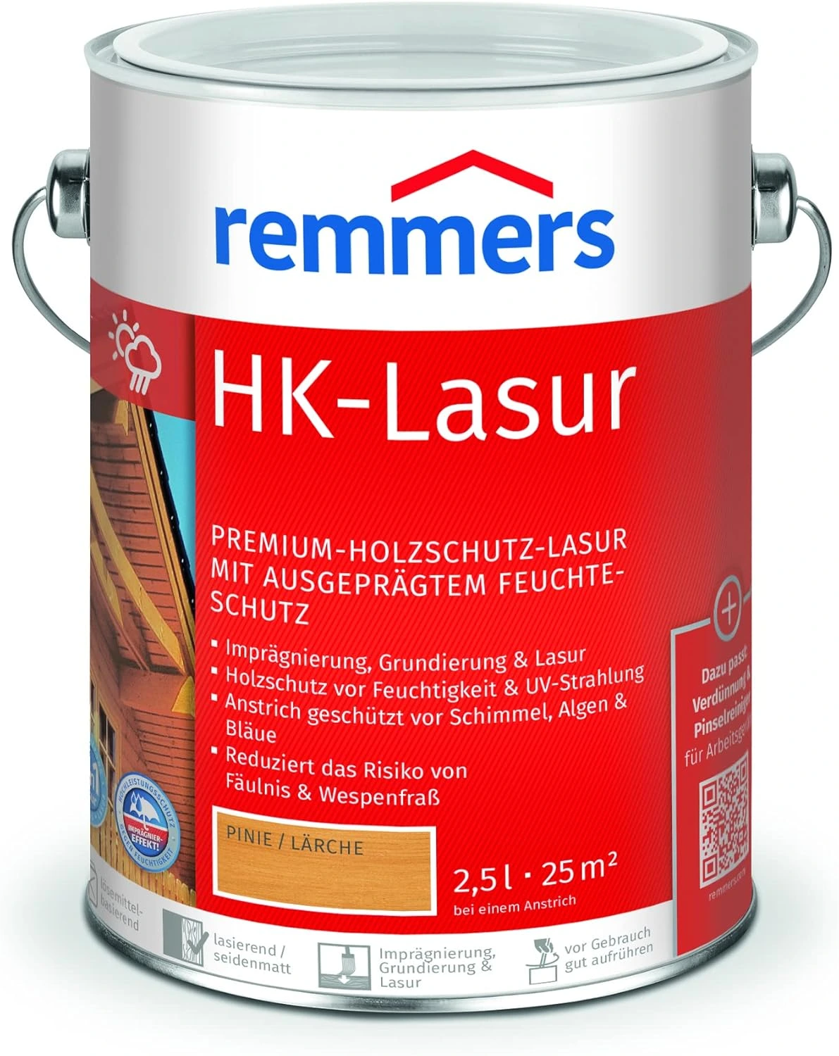 Remmers HK-Lasur pinie/lärche (RC-260) 2,5l
