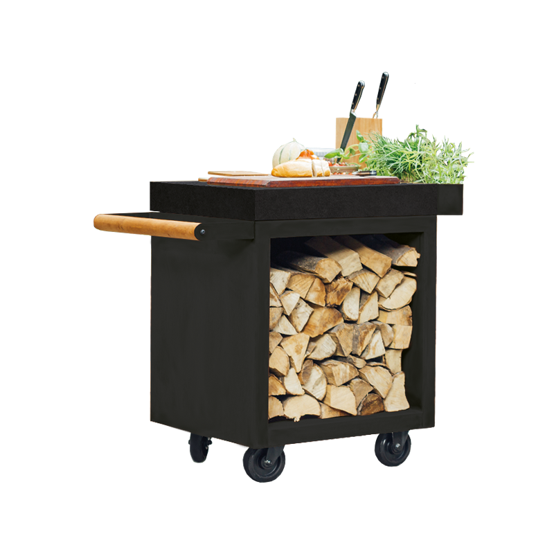 OFYR Mise en Place Table Black 65 PRO Keramik Dunkelgrau