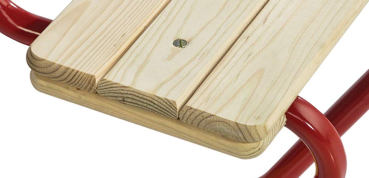 Gondelschaukel ROT Schiffschaukel Doppelschaukel Schaukel Zweisitzerschaukel